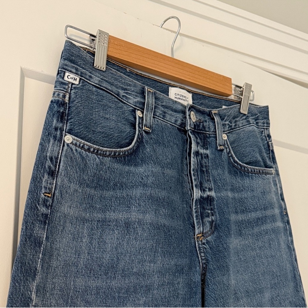 Citizens Of Humanity Annina Straight Leg Jeans in Sunland - Picture 4 of 15